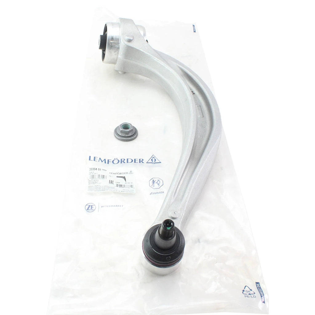 Lemforder Front Left Lower Rearward Suspension Control Arm for Audi Porsche