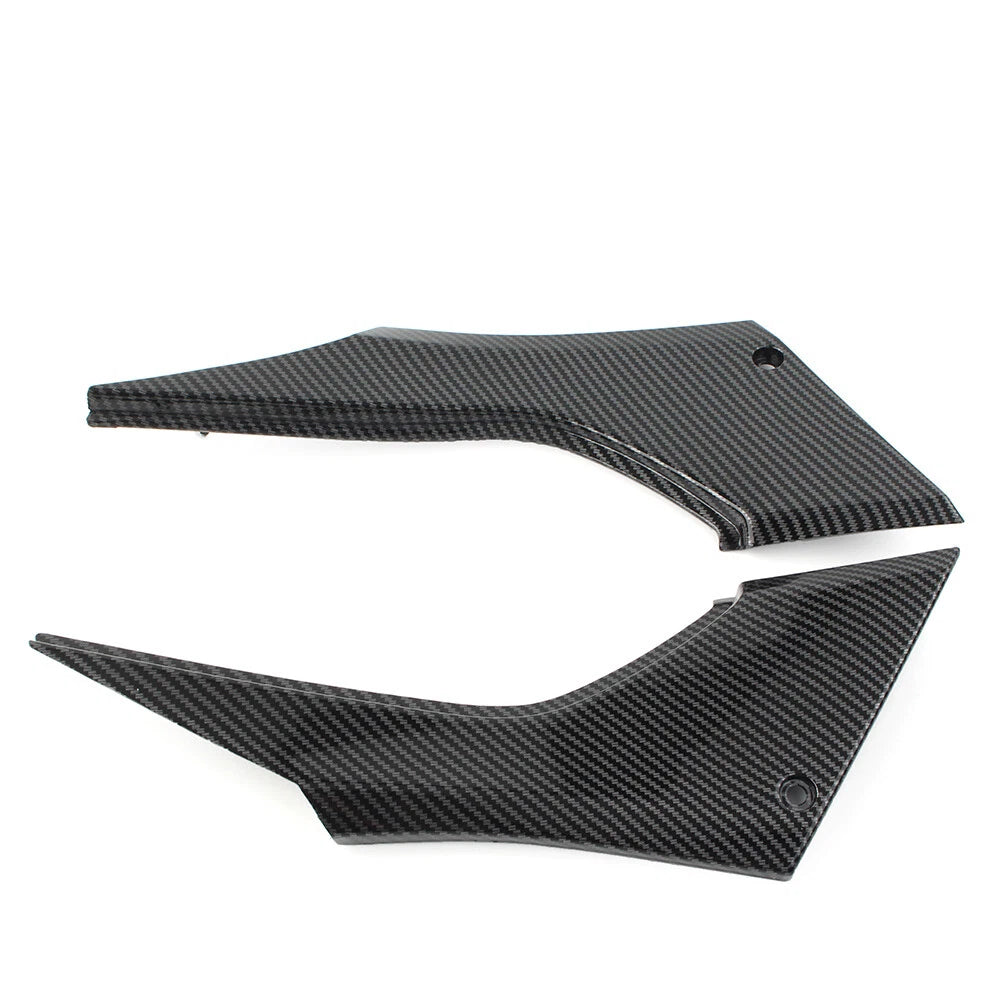 Carbon Fiber Side Seat Fairing Cowl Panel for Kawasaki Ninja 300 (2013–2017)
