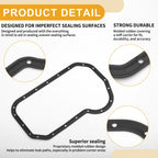 Oil Pan Gasket for Audi Cabriolet (1995–2000) No.048103609B