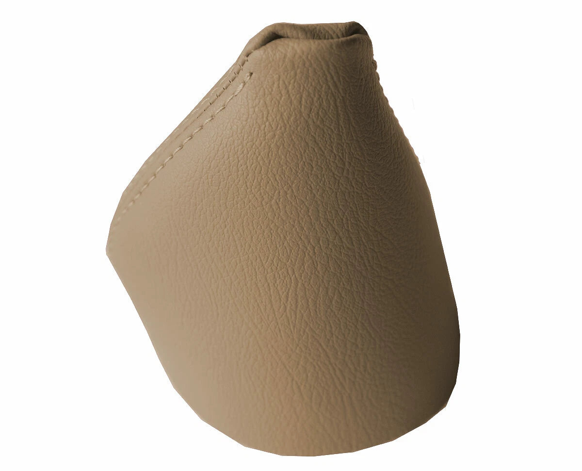 Leather Automatic Shift Boot Cover for BMW E60 (2004–2007) Beige
