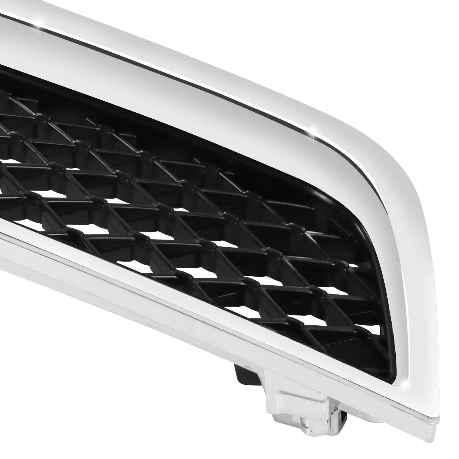 Diamond Mesh Upper Front Bumper Grille Insert for Mitsubishi Lancer (2008–2015)