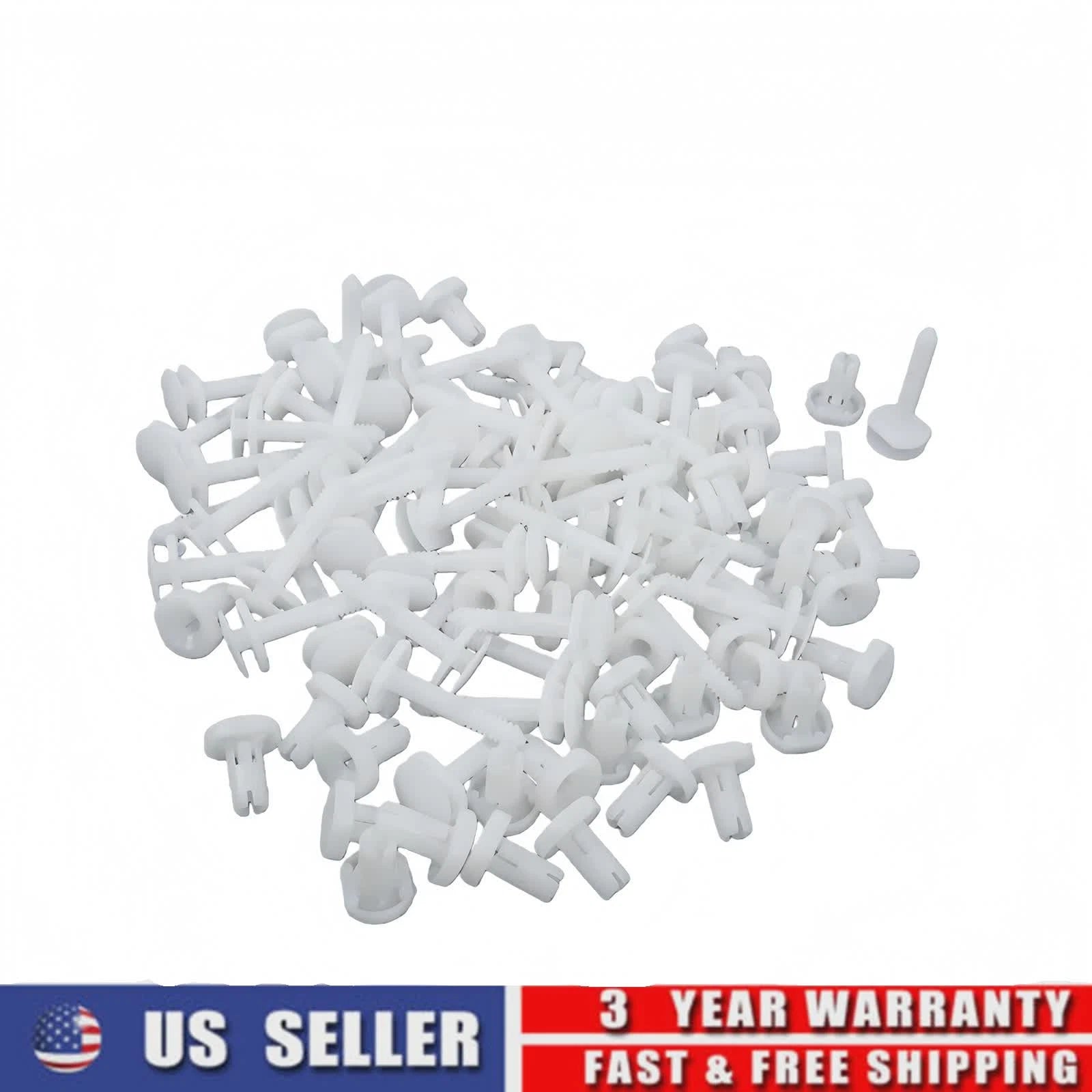 100x Door Panel Retainer Clips for GMC Chevrolet Cadillac (1995–2000)