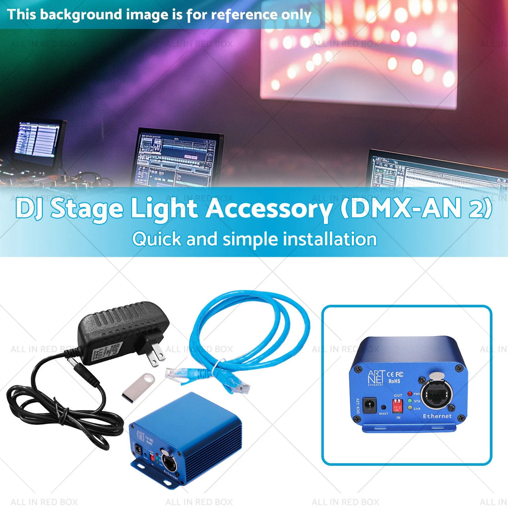 2X DJ Stage Light Accessory for DMX-AN (XLR 3-pin)