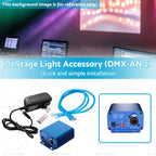 2X DJ Stage Light Accessory for DMX-AN (XLR 3-pin)