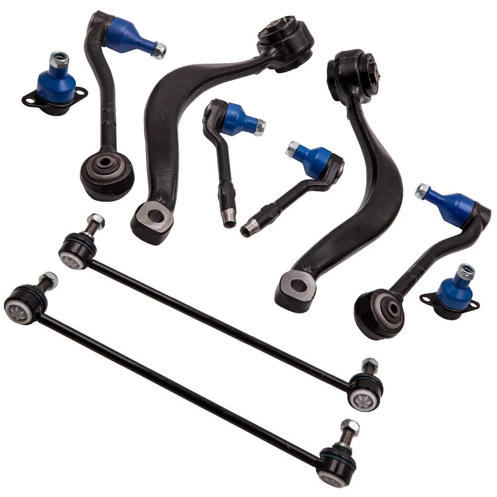 10 Pcs Front Lower Forward & Rearward Control Arms for BMW X5 E53 2000 - 2006