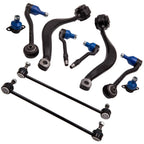10 Pcs Front Lower Forward & Rearward Control Arms for BMW X5 E53 2000 - 2006