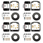 4X Carburetor Rebuild Kit for Yamaha XJ550 (1981–1983)