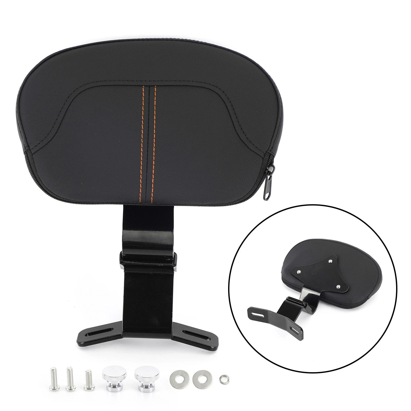 Driver Backrest Pad for Harley Touring CVO Street Glide Road King (2009–2021)