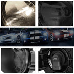 Smoked Lens Front Bumper Fog Light Set for Dodge Ram Pickup (2002–2009)