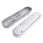 Silver Engine Valve Covers for Chevy LS Series (2001-2023)