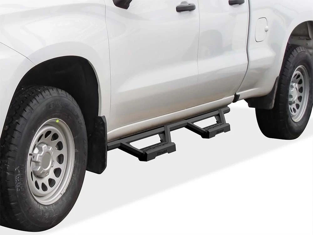 Stainless Steel Drop Armor for Silverado Sierra Double Cab (2019-2026)