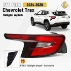 Halogen Tail Light Brake Lamp for Chevy Trax (2024–2026) Left Driver w/ Bulb