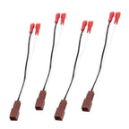 4 x Car Speaker Harness Wire Adaptor for Nissan Altima Frontier NV (2002-2023)