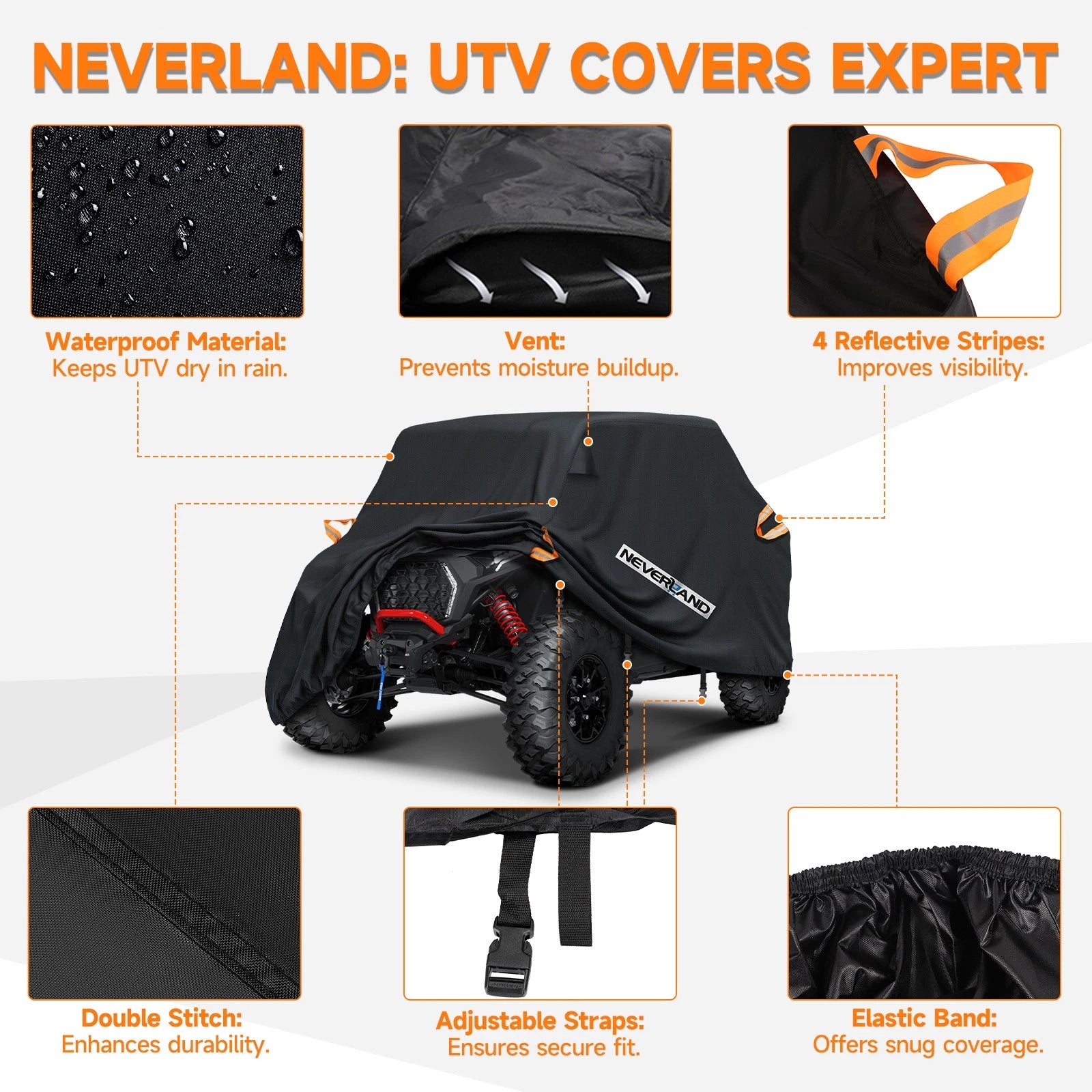 Utility Vehicle Cover for Can-Am Maverick X XC DPS 1000R (2013–2023)
