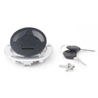 Fuel Gas Cap Cover Key Lock for Kawasaki Z800 Z100 Z750 ER400 ER-4N ER650 ER-6N (2013–2017)