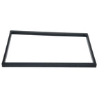 Radio Panel Surround / 2DIN / ABS Plastic Black Ultra-thin  (YYYY–YYYY)
