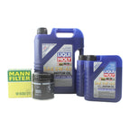 Oil Change Kit 7L Liqui Moly Leichtlauf High Tech 5W-40 for Audi 2.7/2.8L