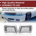 Set of 2 Bumper Caliper Air Ducts for Chevrolet Silverado (2003–2007)