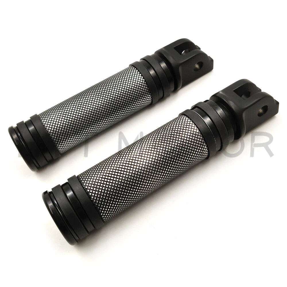 Diamond Black Footpegs Footrest for Harley Breakout FXBR / 114 FXBRS (2018–2019)