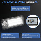 2X LED License Plate Light for Audi A4/S4 B5 (1999–2001) No. 4B9943021