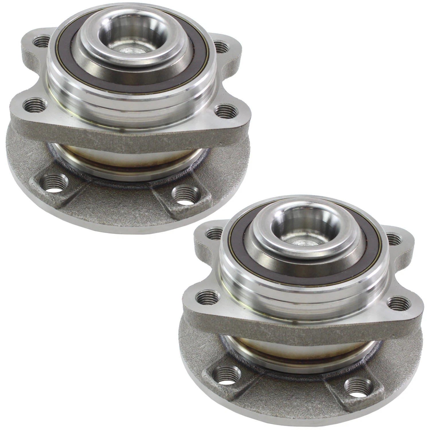 2pc Rear Wheel Bearing Hub Assembly for Audi A6 Base (2006–2011)