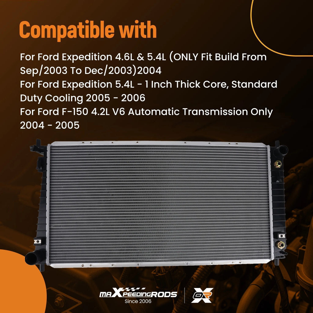 Radiator with Transmission Cooler for Ford F-150 (2005)