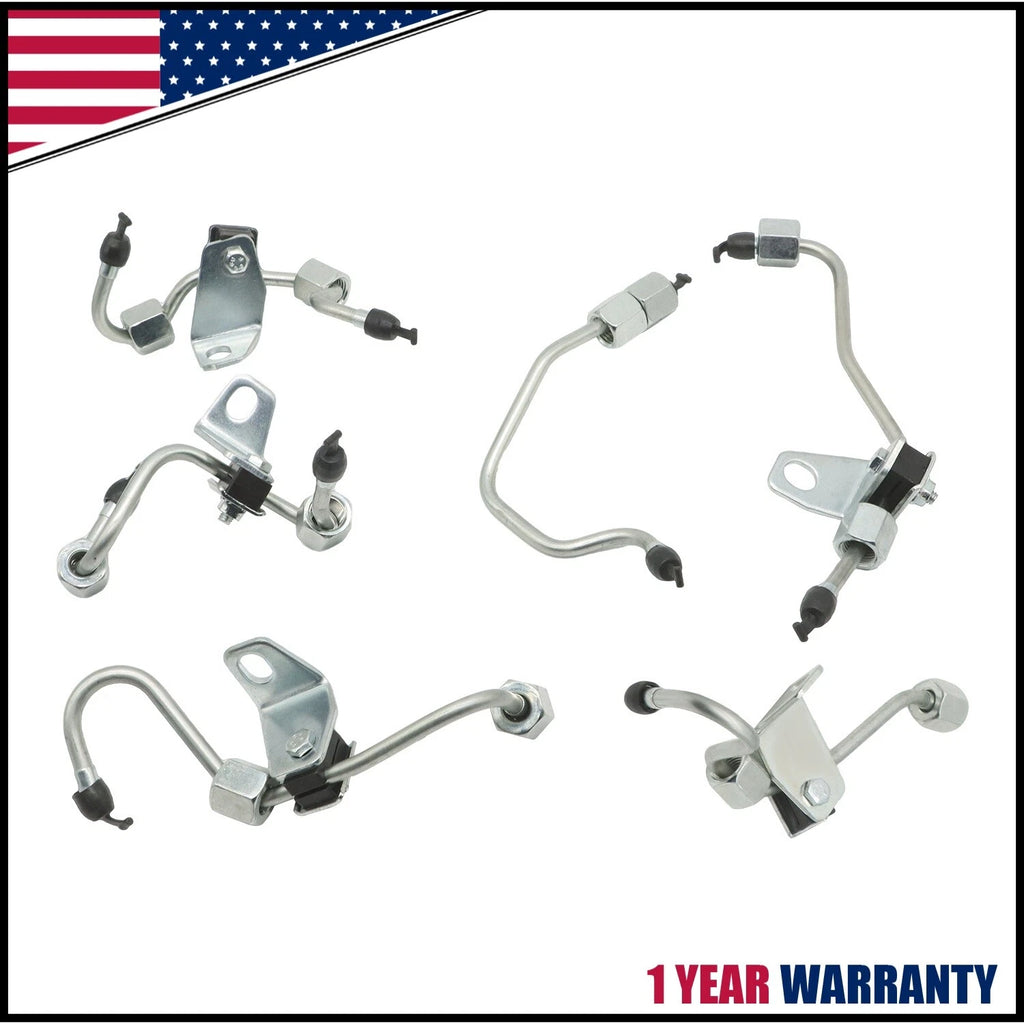 6X Fuel Injector Lines Set for Dodge Ram Cummins 5.9L Diesel (2003–2009) 904-322