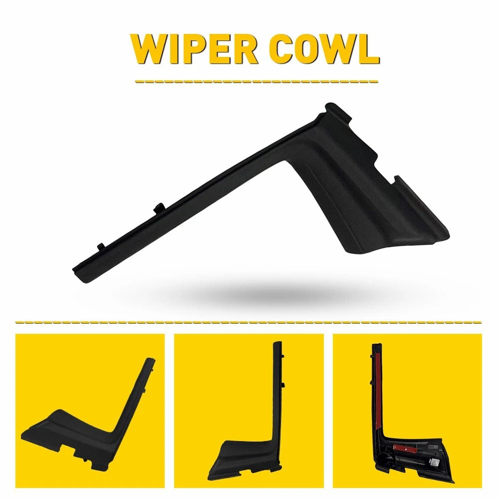 Front Pair Windshield Wiper Cowl Cover for Toyota Yaris (2012–2014)
