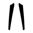 Rear Window Side Spoilers for Audi A3 8V Sportback S-Line (2014–2020) Gloss Black