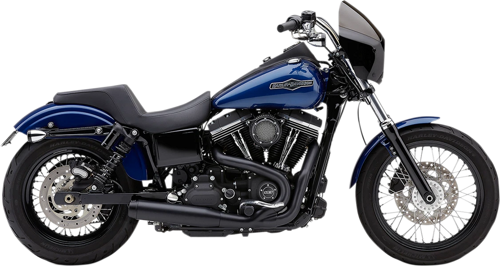 Cobra El Diablo 3.5" Exhaust Pipe for Harley Dyna (2012–2017) Black Performance
