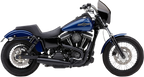 Cobra El Diablo 3.5" Exhaust Pipe for Harley Dyna (2012–2017) Black Performance