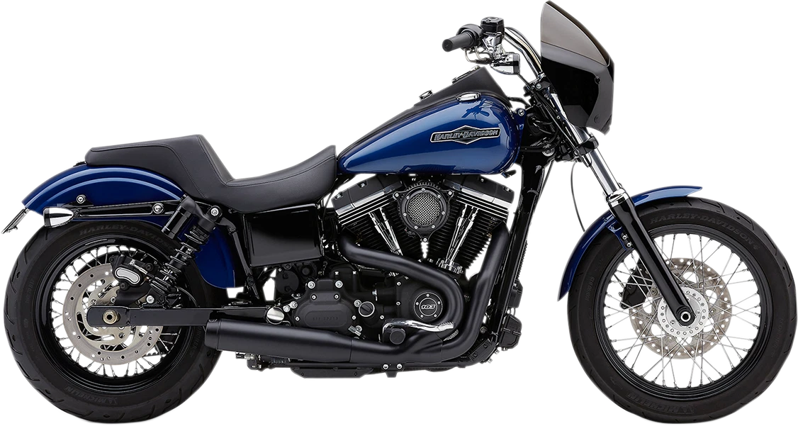 Cobra El Diablo 3.5" Exhaust Pipe for Harley Dyna (2012–2017) Black Performance