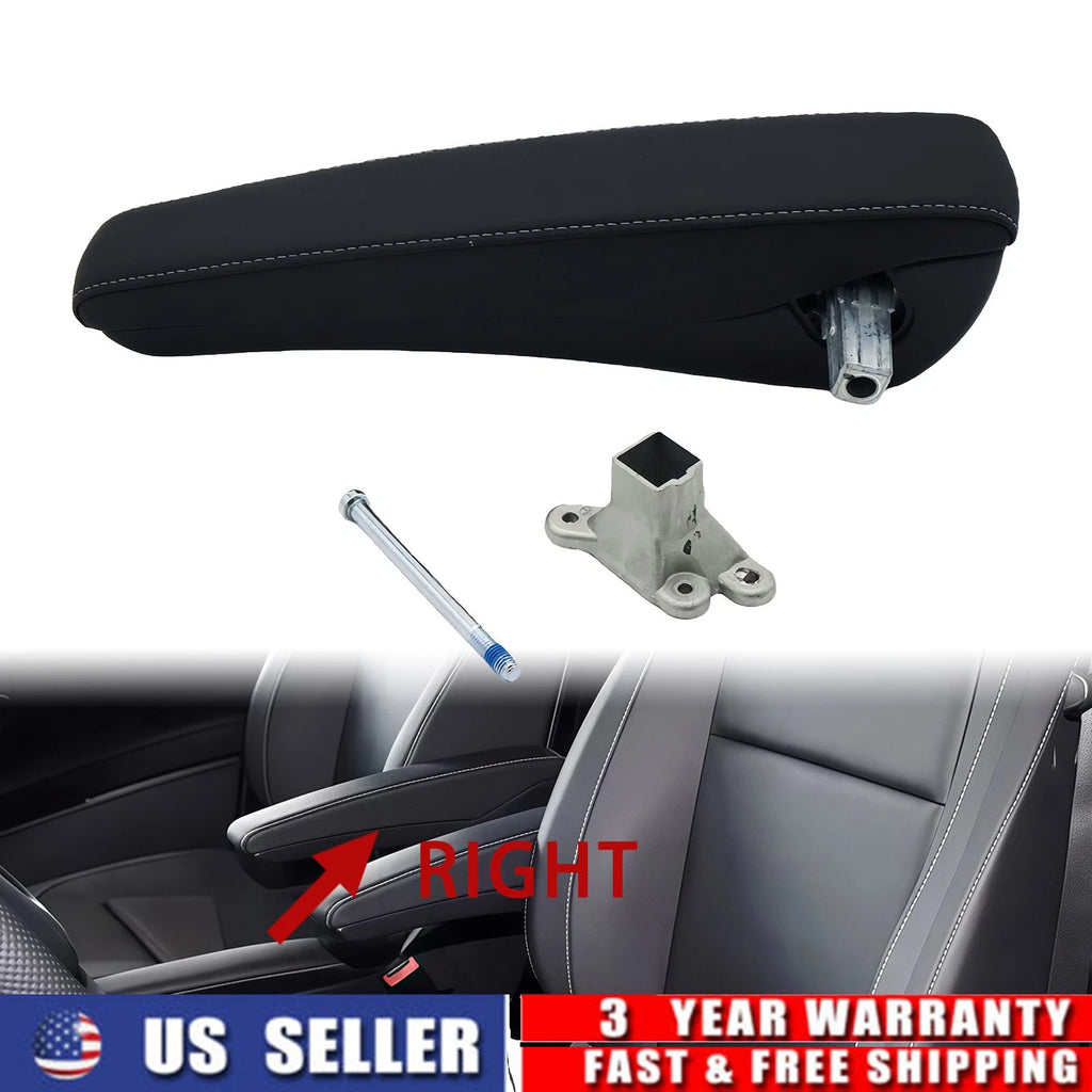 Leather Right Seat Armrest with Bracket for Benz V-Class W447 W448 (2015–2021)