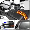 Pair of Power Heated LED Turn Signal Towing Mirrors for Ford F250 (2008–2016)