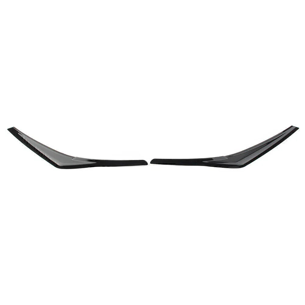 Black Headlight Eyebrow Trim for Toyota Camry SE XSE (2018-2020)