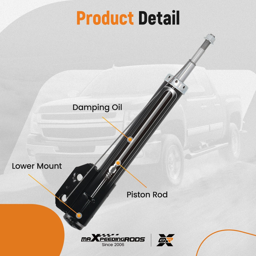 2X Front Struts Shocks for Ford Mustang (1994–2004) Base 3.8L