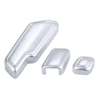 Set of 6 Silver Tone Door Seat Adjust Button Switch Covers for Mercedes Benz B180 (2012–2019)