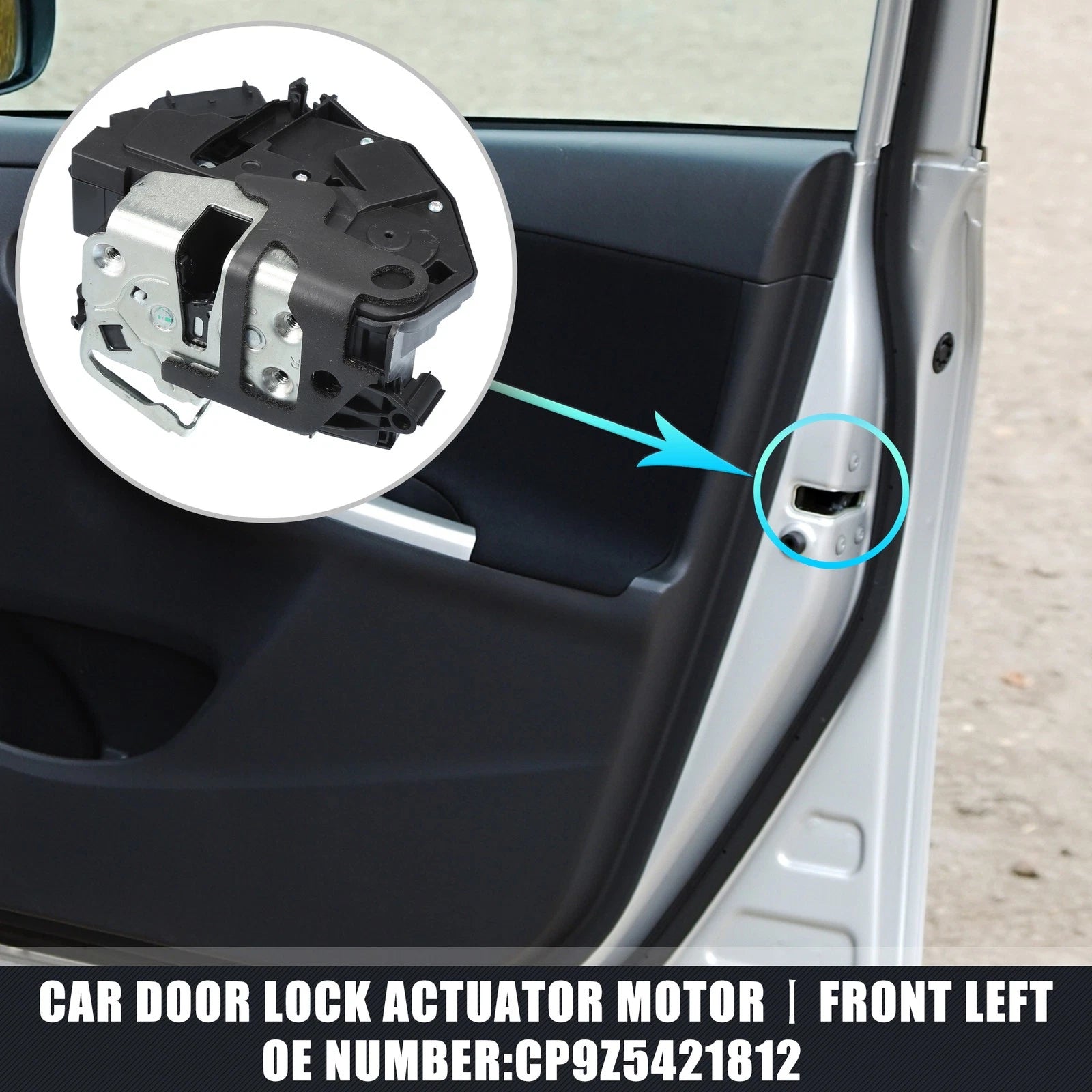 Front Right Power Door Lock Actuator for Ford C-Max (2013–2018) No.CP9Z5421812A