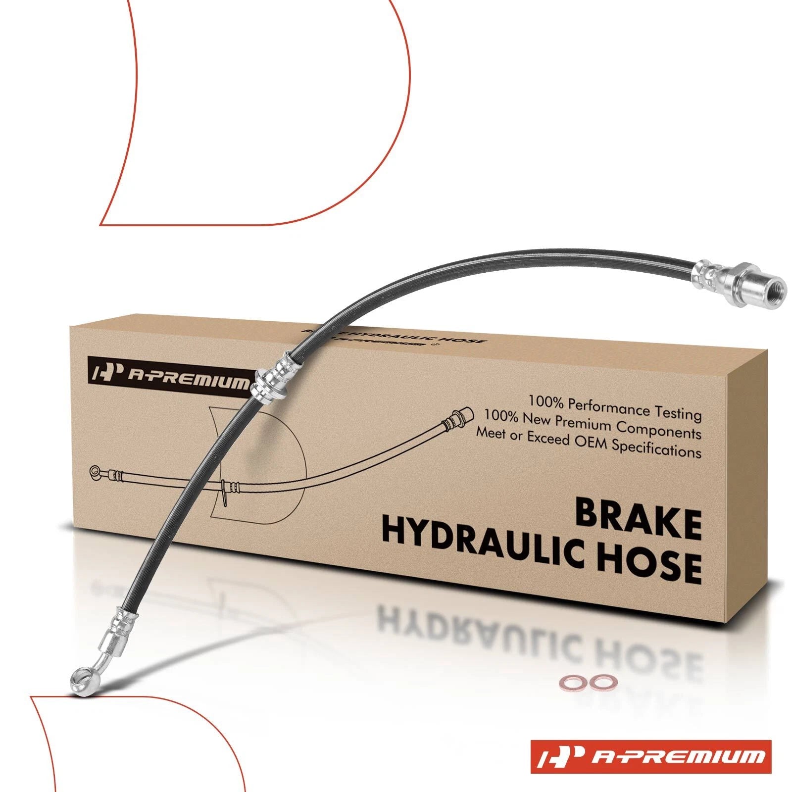 Rear Left Brake Hydraulic Hose for Subaru Forester (2003–2008)