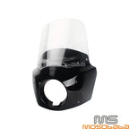 Clear Headlight Fairing Windshield for Harley FXDB (2007-2017)
