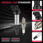 Set of 6 Ignition Coils for BMW 325Ci (2003-2006)