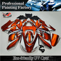 Fairing Kit for Kawasaki Ninja ZX10R (2006–2007) - Orange Red