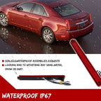 2X Red LED Rear Bumper Side Marker Lights for Cadillac CTS CTS-V