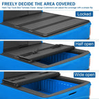 Hard Tri-Fold Tonneau Cover for Ram 1500/2500 (2009-2023) 5.7ft Short Bed