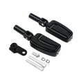 Rear Passenger Footpegs for Harley Softail Slim FLSS (2012–2017) Black