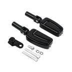 Rear Passenger Footpegs for Harley Softail Slim FLSS (2012–2017) Black