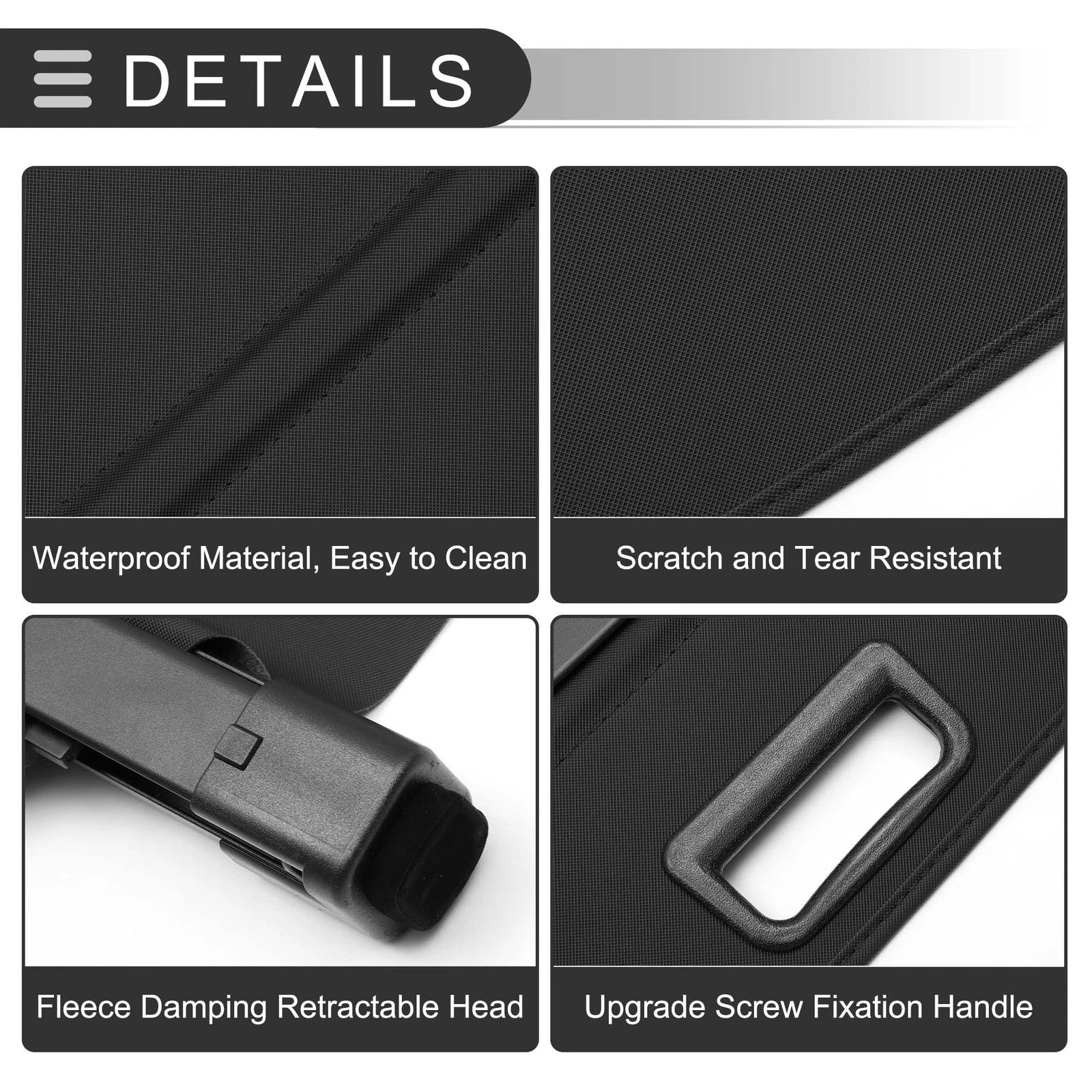 Retractable Cargo Cover for Nissan Murano (2015–2024) Gloss Black