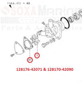 Impeller Kit for Yanmar Marine Diesel 1GM 1GM10 (128176-42071 & 42070)