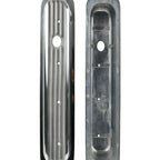 Aluminum Tall Finned Black Valve Covers for SBC 5.0L 5.7L (1987–1997)