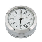 Front Fork Lock Clock Cover Chrome & White for Harley Road King (1994-2024)